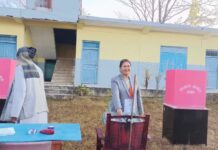 बिद्या भट्टराईले गरिन पोखरा ३३वाट मतदान