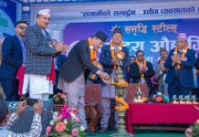 पोखरामा राष्ट्रिय औद्योगिक व्यापार मेला सुरु, निजी क्षेत्रको संमृद्धि विना मुलुकको संमृद्धि असम्भव ः मन्त्री थापा