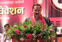 नेकपा एमाले पोखराको अध्यक्षमा अधिकारी पक्षीय जीवन आचार्य निर्वाचित