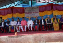 कालिकास्थान–पुँडीटार– लामेआहाल सडकको शिलान्यास , ३९० दिनमा सम्पन्न गर्नुपर्ने