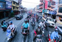 प्रतिगमनकारीलाई खवरदारी गर्न नेकपा एसले निकाल्यो मोटरसाईकल र्र्याली