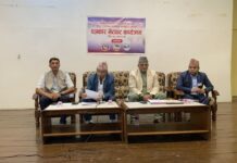 फेवातालको मापदण्ड कार्यान्वयनको दिशामा, भोलीवाट ६५ मिटर भित्र पर्ने जग्गामा पोलहरु गाडिने