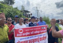 नेकपा एकिकृत समाजवादीको आव्हानमा फेवातालमा गरियो सफाई