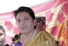 एमाले नेतृत्वमाथि दवाव बढाउदै बिद्या भण्डारी, भद्र आन्दोलनको रणनिती