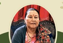 फेवापोष्ट कर्मी अग्रज पत्रकार थापालाई पत्नीशोक