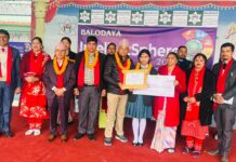 बालोदयमा विद्यार्थी सम्मान लगायत बिविध कार्यक्रम सम्पन्न