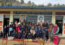 जन्मदिनको अवसरमा न्यानो कपडा वितरण